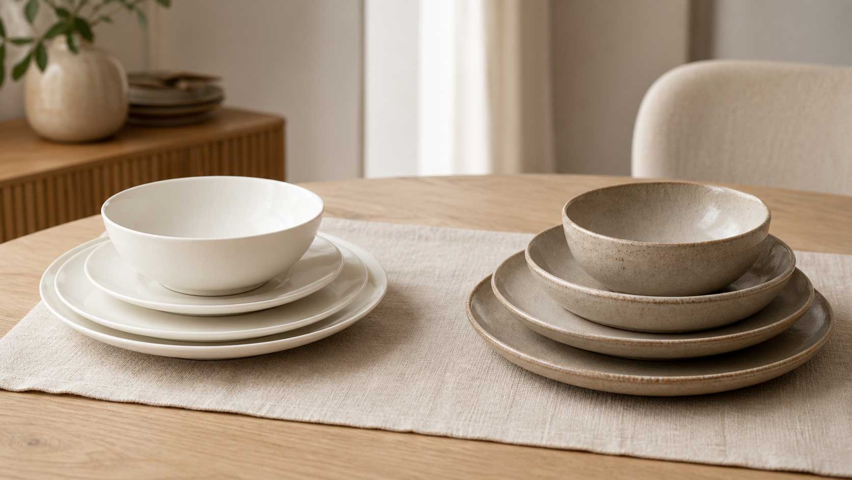 Porselein of keramiek: welk servies kies je?