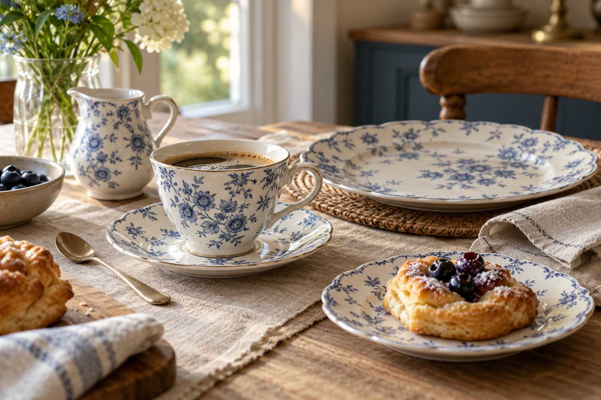 Een koffieset kiezen: zo combineer je kopjes en schoteltjes met je servies