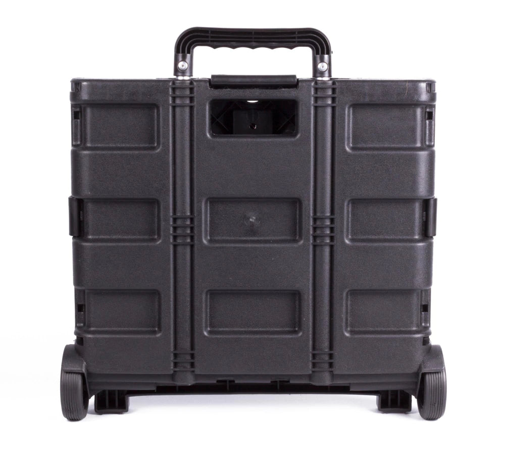 Höfftech Trolley mit Faltbox – max. 25 kg – 40 Liter – Teleskopgriff