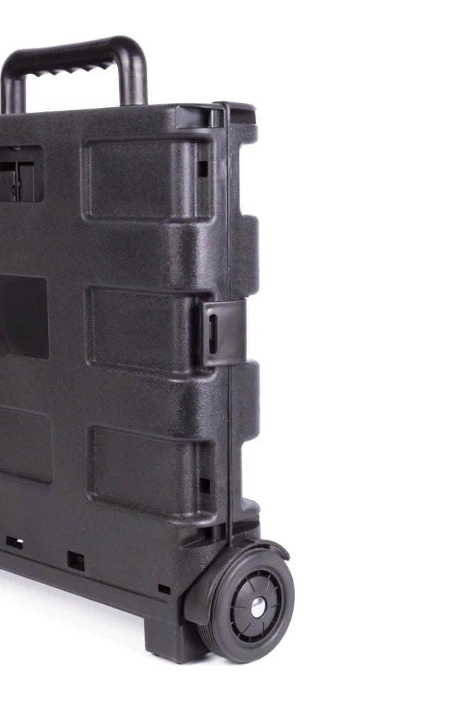 Höfftech Trolley mit Faltbox – max. 25 kg – 40 Liter – Teleskopgriff