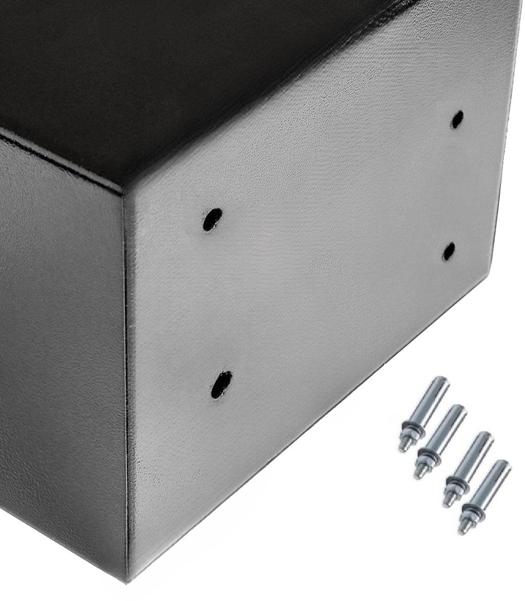 Stark's Kluis - Elektronisch Cijferslot en Noodsleutel - Geldkluis - Sieradenkluis - 30x38x30cm - Zwart