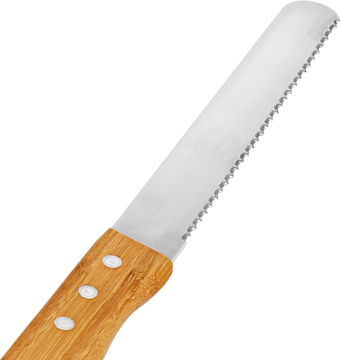 Cheffinger Bread Cutting Board incl. Bread Knife - 41cm - Bamboo