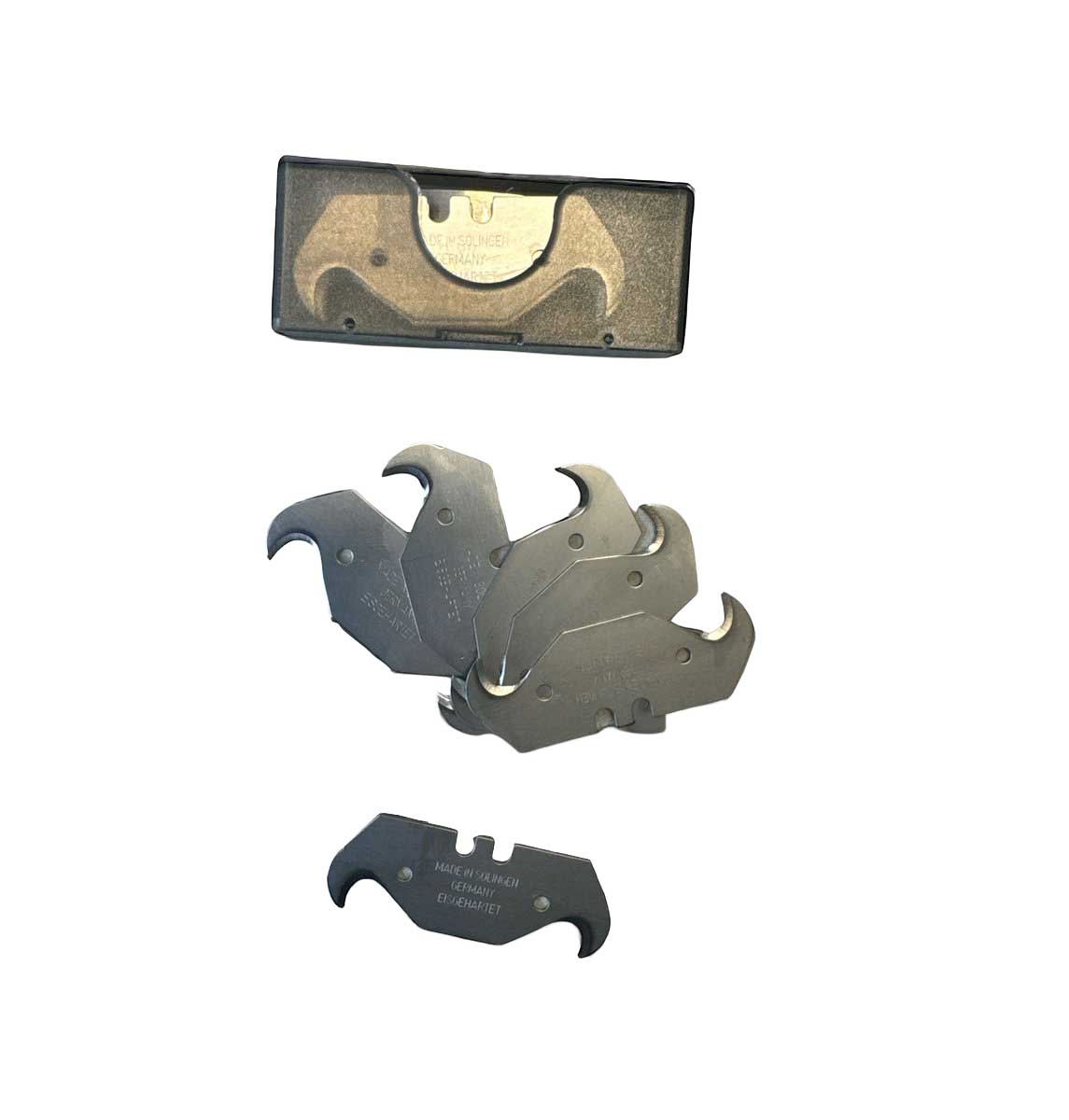 Delphin Professioneel Stanleymes - Incl. Kunststof Beschermhoes & 10 Rechtemesjes & 10 Haakmesjes