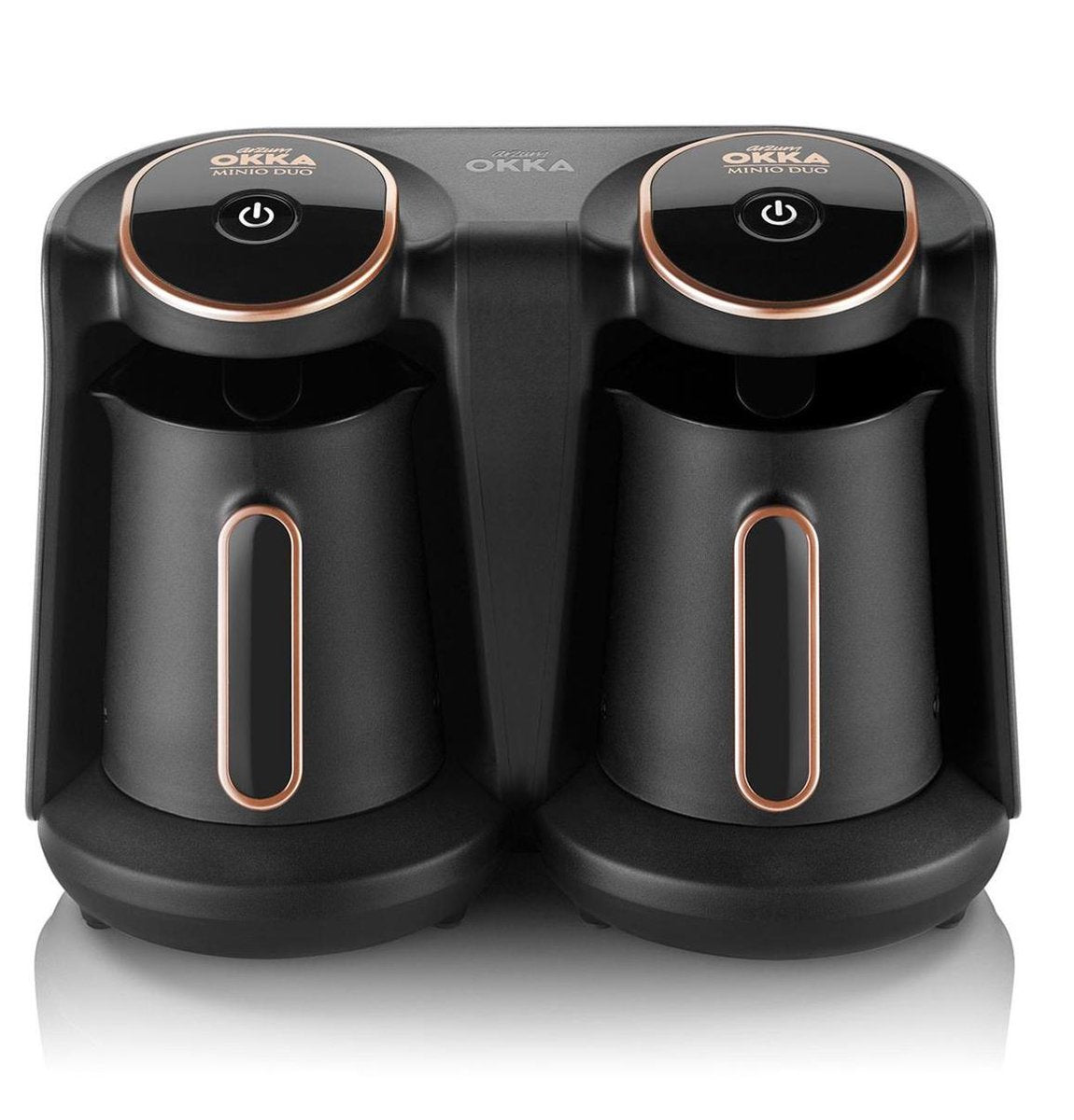 Arzum OKKA Minio DUO Koper - Turkse Koffiemachine - 8 kopjes - Turkish Coffee Maker - Vrijstaand Turks Koffiezetapparaat