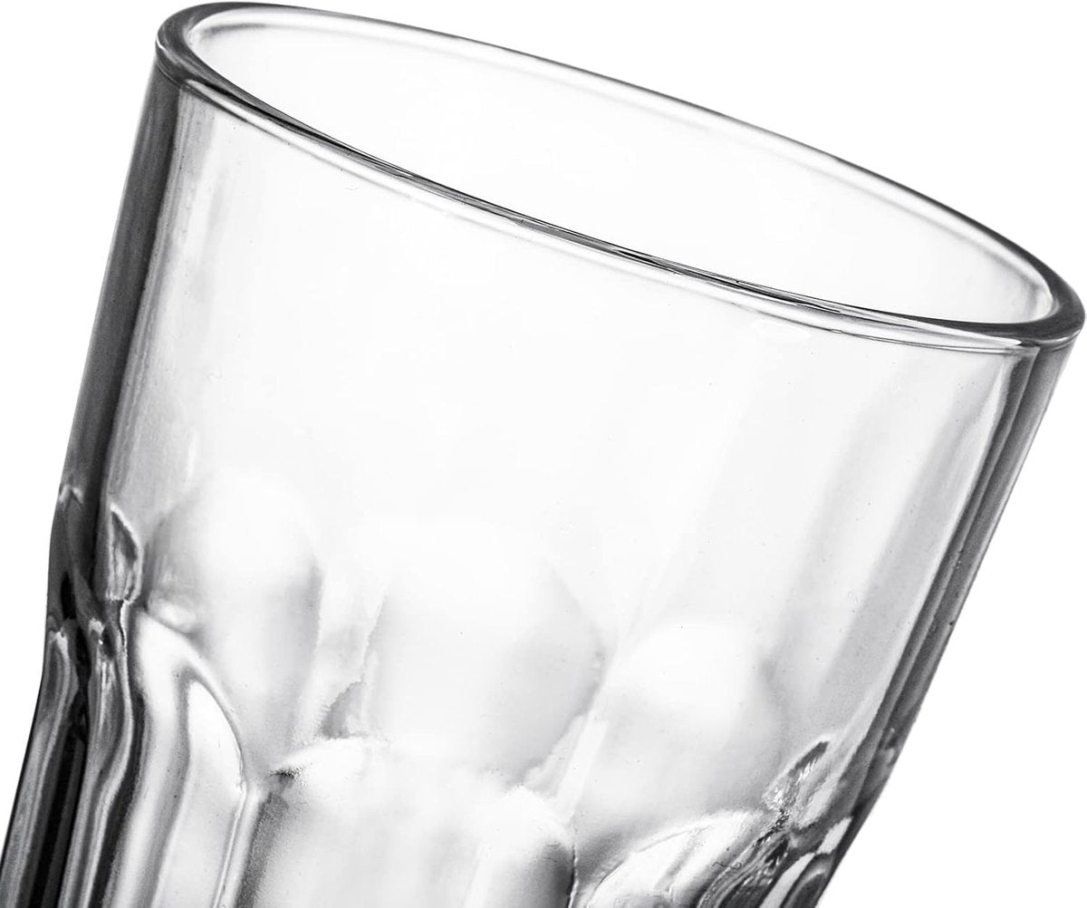 Glozini Longdrinkglazen - 470ml - Set van 6 - Smoothie Glas - Matcha Glas