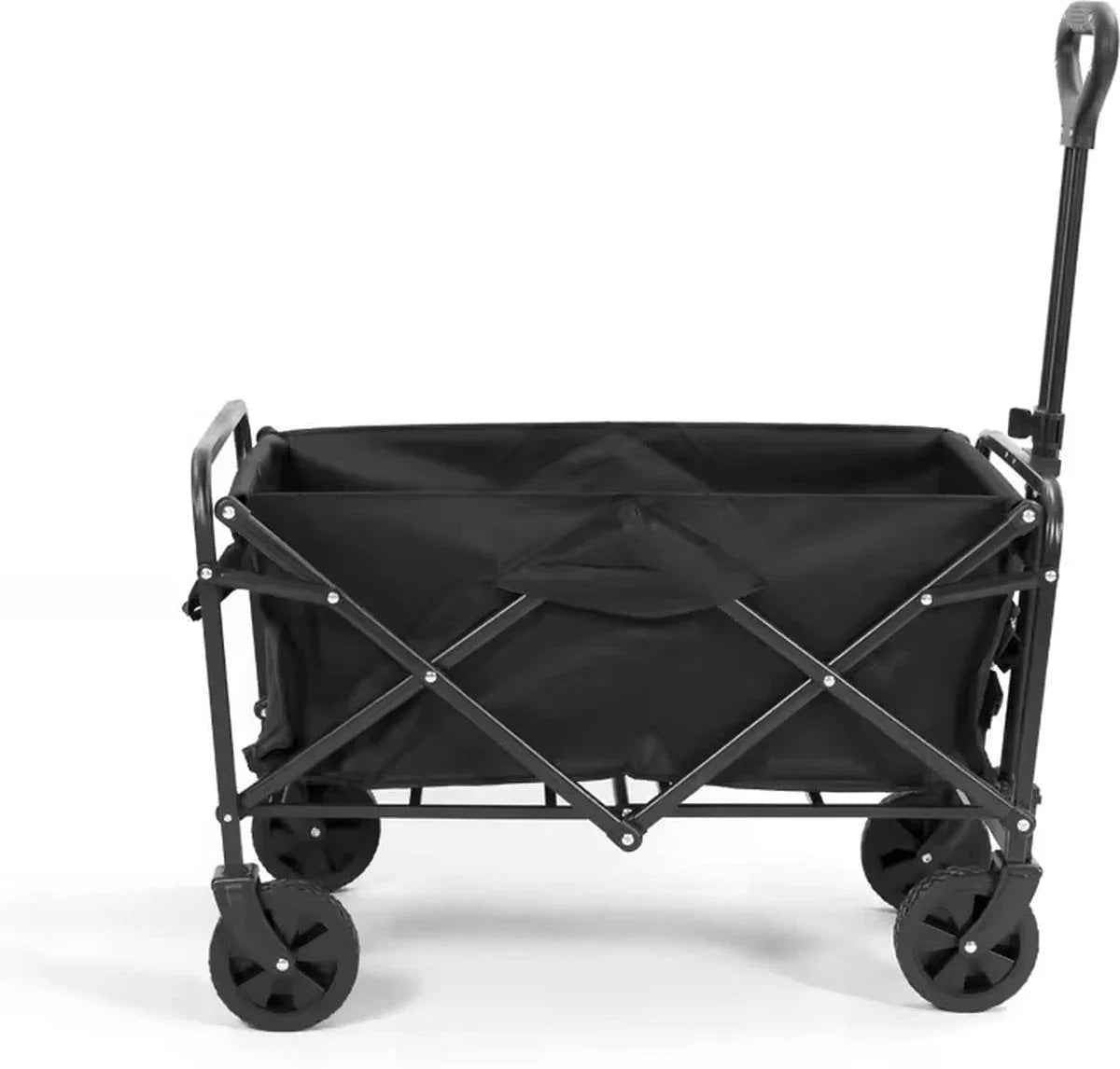 Traveleo Bolderkar - Opvouwbaar - 70kg - Zwart - L 85 x B 50 x H 59 cm - TEKZEN