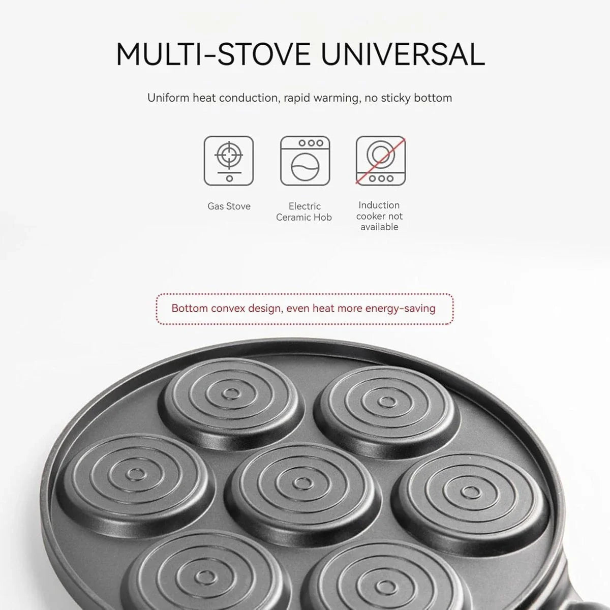 Platinum Pancake Pan - 26cm - Emoji Pannenkoekenpan - Pancake met Smiley