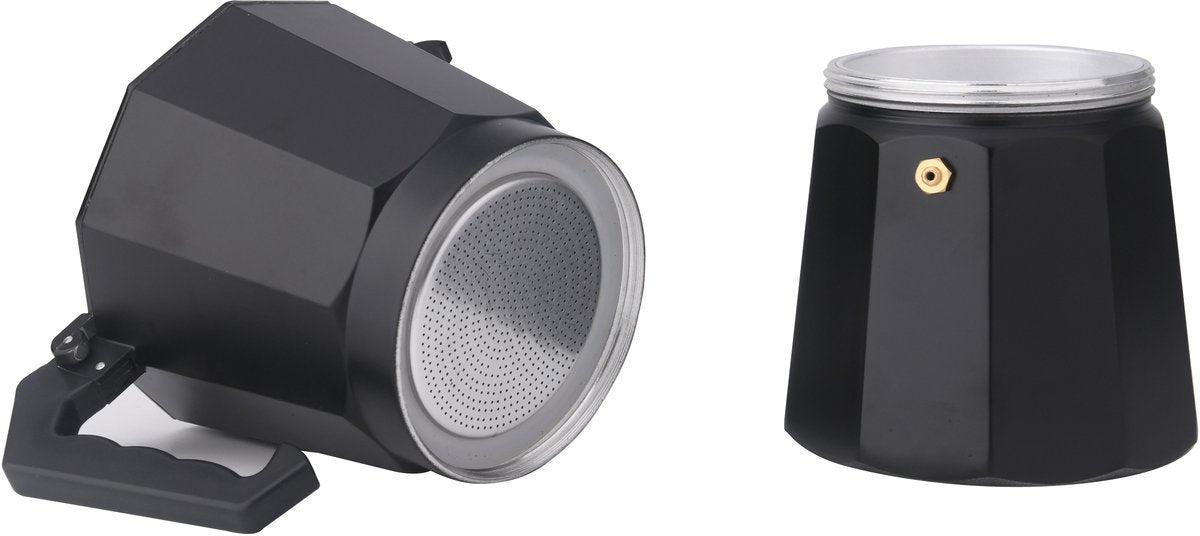 Cheffinger Koffie Percolator - Zwart - 6 Kopjes - Inductie