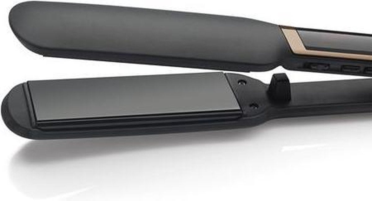Arzum Mona Sense AR5035 - Wide Straightening Iron - Black - 50W - LED Display - Keratin and Argan Oil Coating