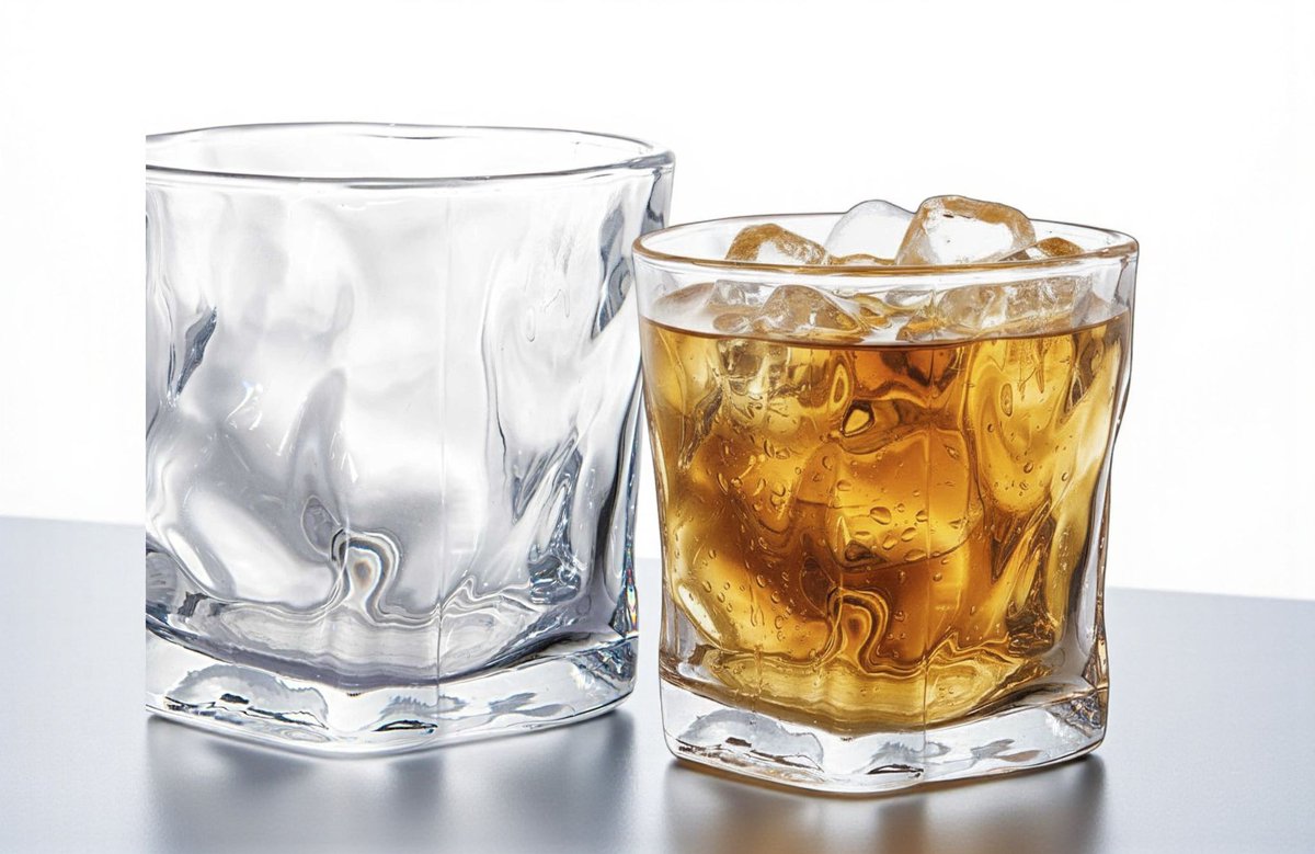 Almina Artic Vidro Corta - 230ml - Whiskeyglazen - Set van 6 - Waterglazen