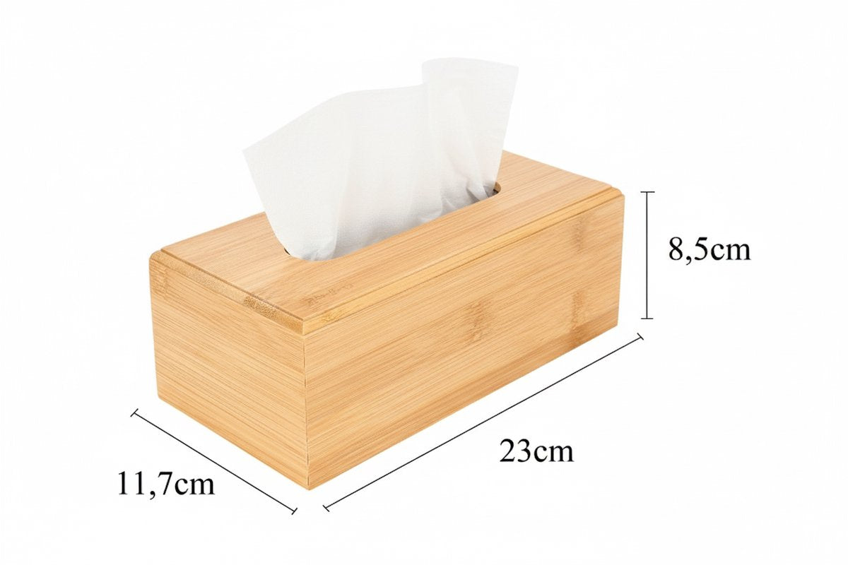 Clever Tissue Box - Bamboo - Tissue Box - Tissue Holder