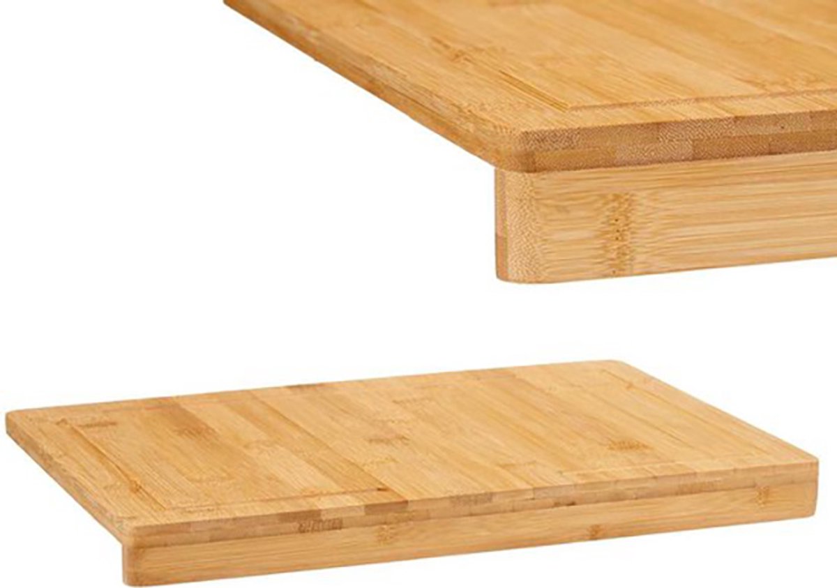 Kadirelli Snijplank met Aanslagrand - Bamboe - 45x34,5cm