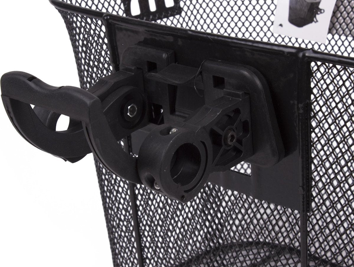 Benson - Fahrradkorb aus Metall + Halterung 34x25x26cm