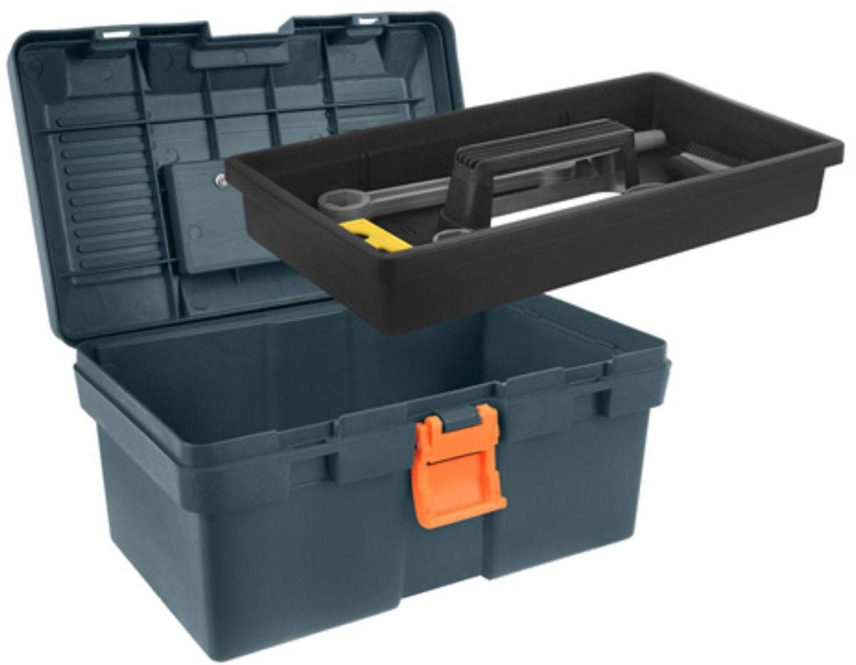 Ruhhy Kindergereedschapskoffer 32-delig - Realistisch Speelgoed Gereedschap met Boormachine en Draagkoffer