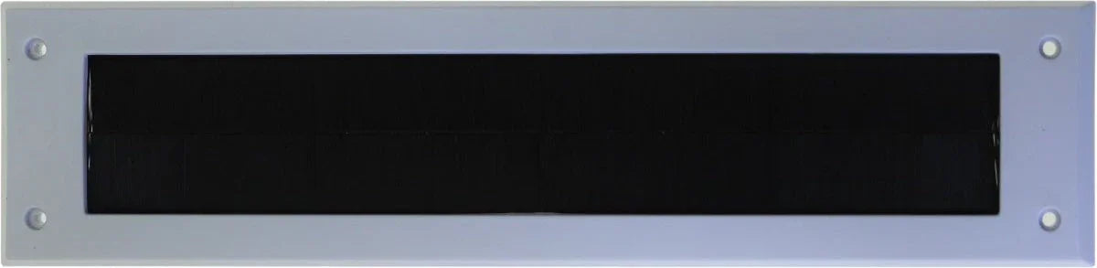 Maclean Brievenbusborstel Wit - Houdt de tocht buiten de deur - Eenvoudig te plaatsen