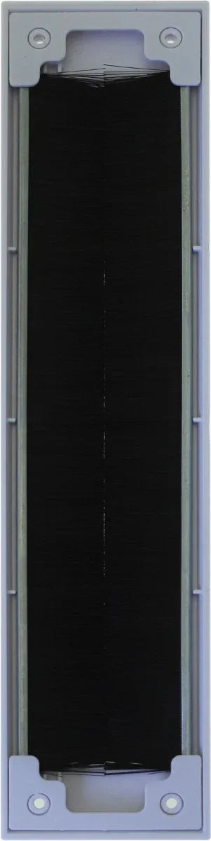 Maclean Brievenbusborstel Wit - Houdt de tocht buiten de deur - Eenvoudig te plaatsen