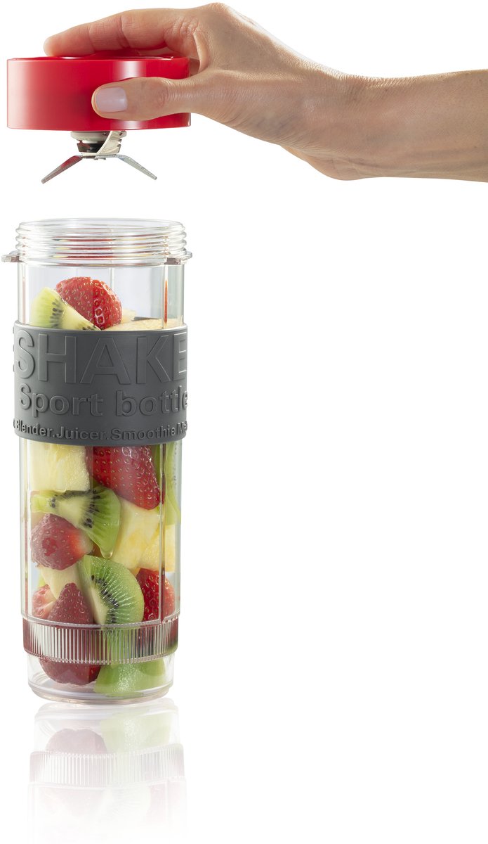 Arzum Magicblend Blender AR1159-0300 | Rood - 1000W - Glazen kan - 1,5L