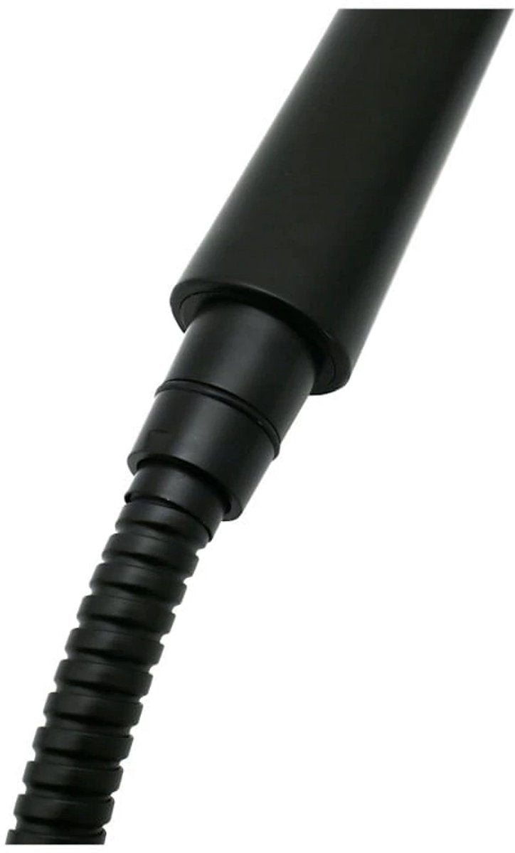 Hauskraft Luxe Doucheset met 3-Standen Douchekop – Zwarte Afwerking & Verstelbare Slang