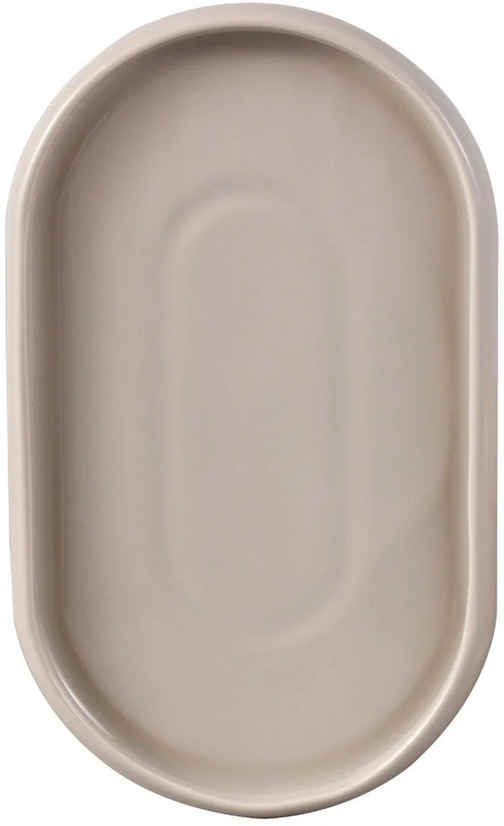 Bricard Bondy - Porseleinen Dinner Set - Serviesset - 25-delig - 6-Persoons - Taupe