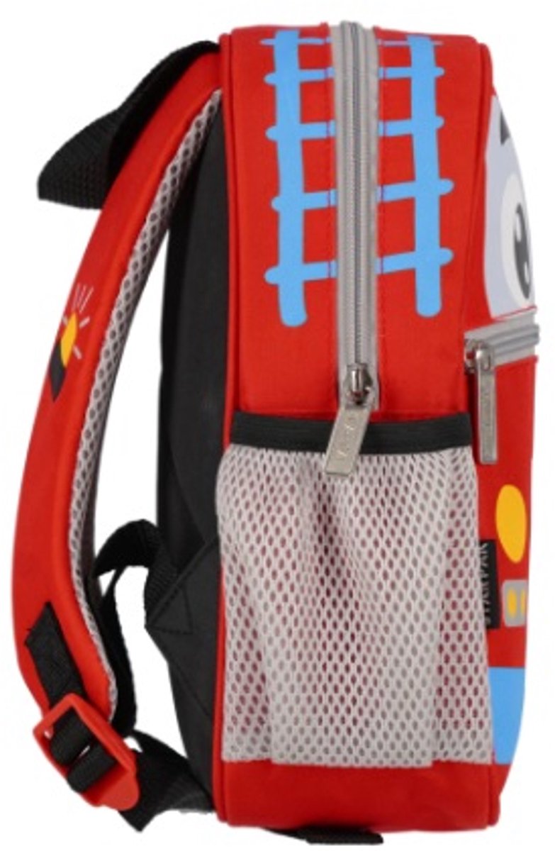 Starpak Backpack - Fire Truck - Red - Mini School Bag - 26x23x9cm