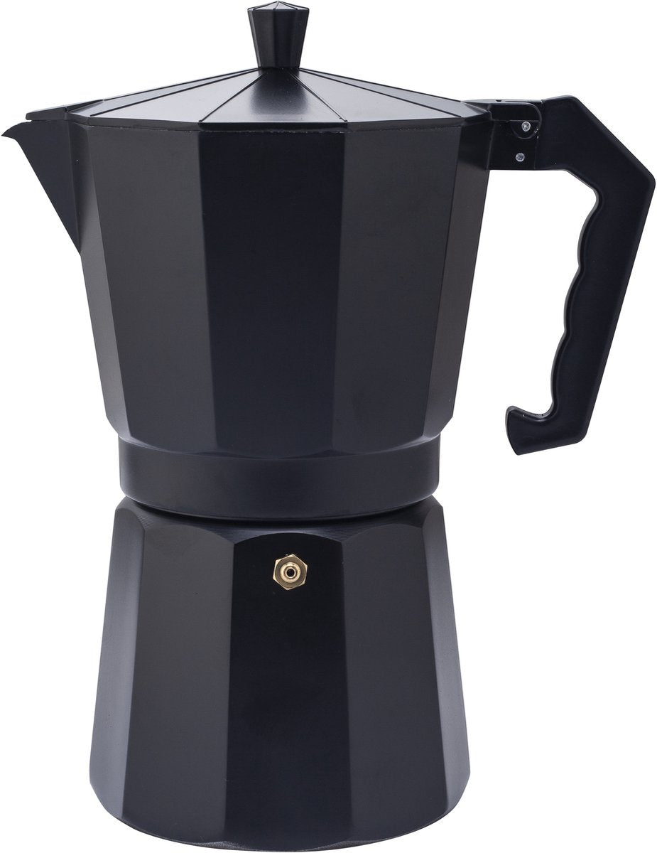 Cheffinger Koffie Percolator - Zwart - 6 Kopjes - Inductie