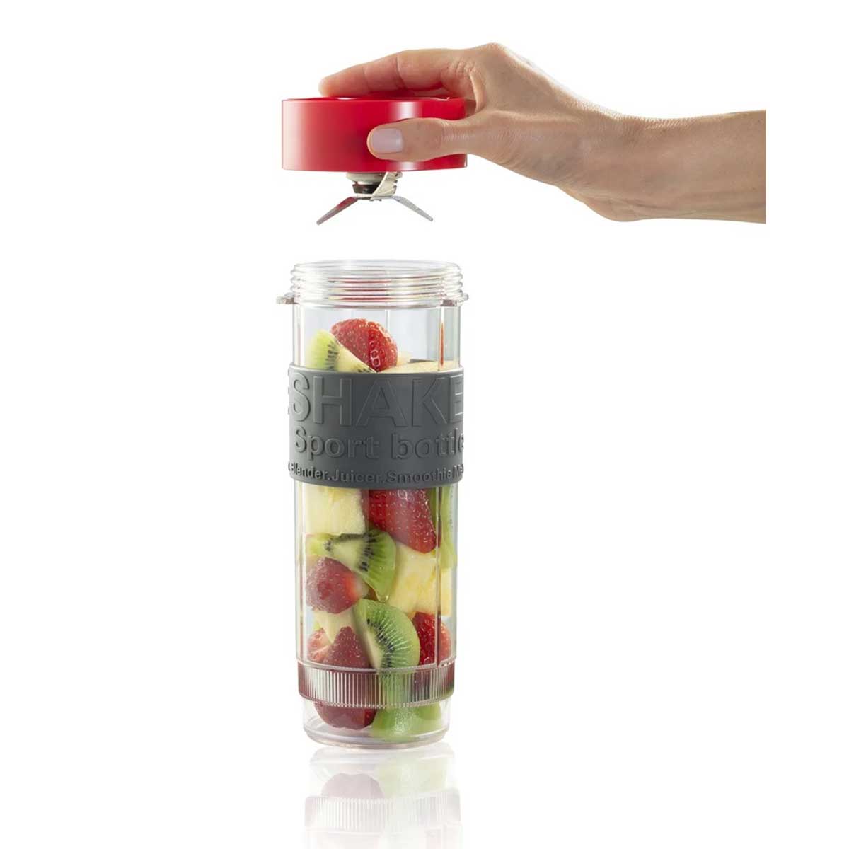 Arzum Magicblend Blender - Rood - 1000W - Glazen kan - 1,2L