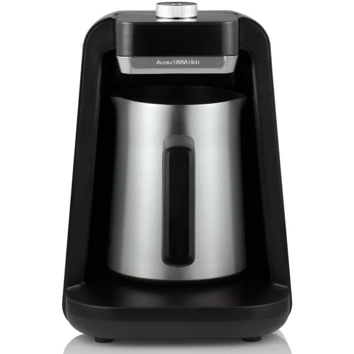 Arzum OKKA Rich Spin Pro - Turks Koffiezetapparaat - Chroom - 700 Watt - 8 Standen – productafbeelding