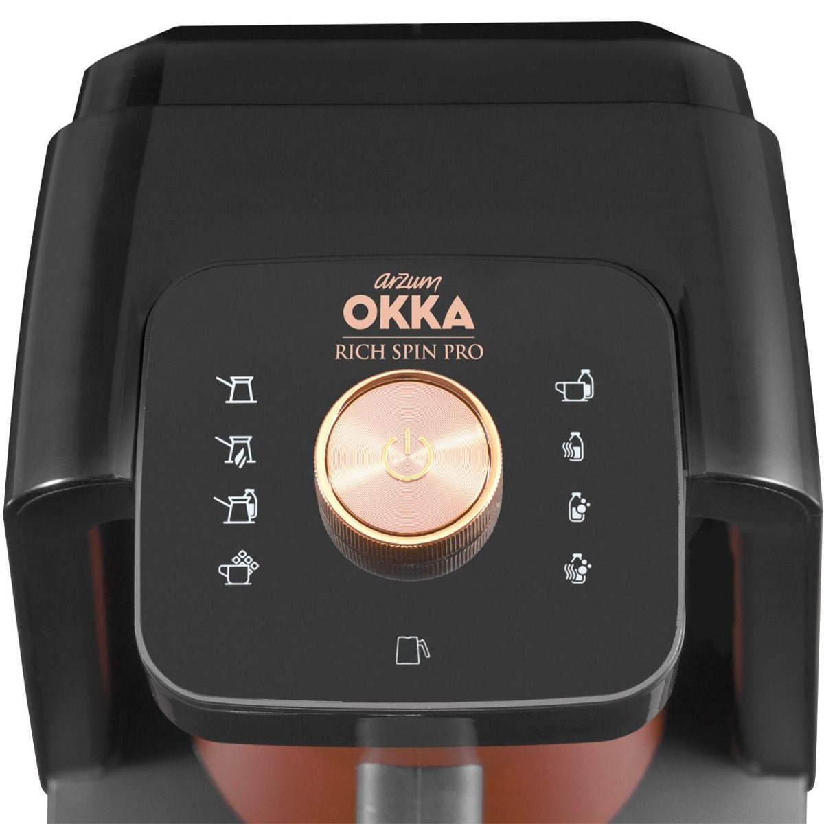 Arzum OKKA Rich Spin Pro - Turks Koffiezetapparaat - Koper - 700 Watt - 8 Standen – productafbeelding 3