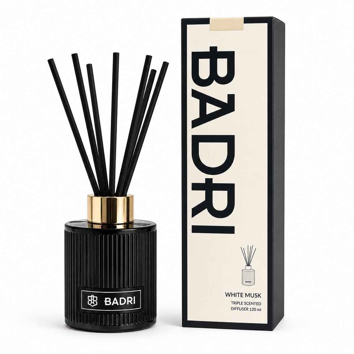 BADRI Duftstäbchen White Musk 120ML