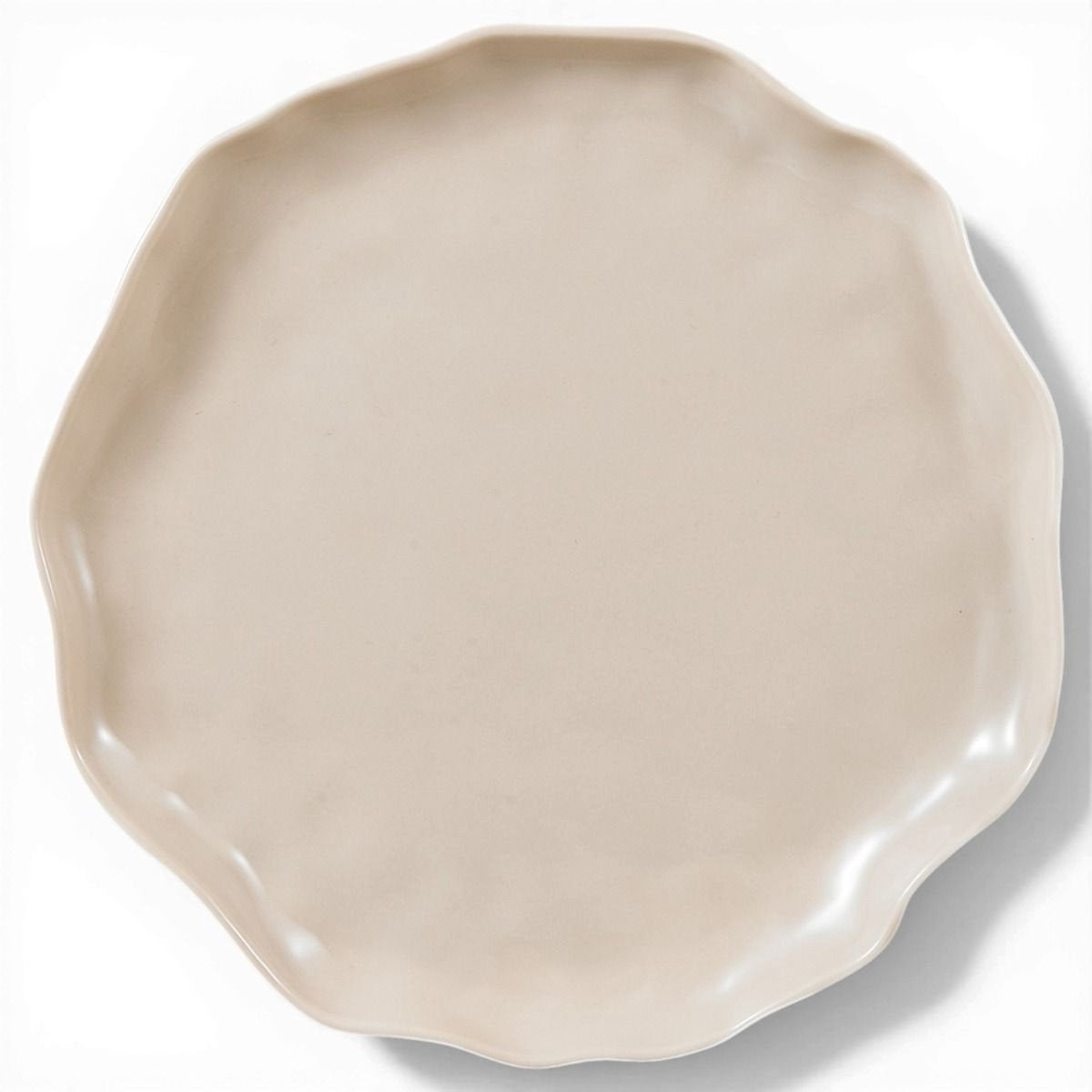 Bricard Angles - Porseleinen Dinner Set - Serviesset - 27-delig - 6-Persoons - Taupe - Japandi