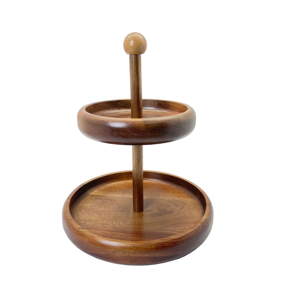 Bricard Etagere - 2-Laags - Acacia Hout - 25-30cm