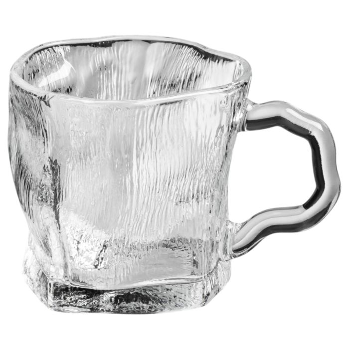 Bricard Ronda Frozen - Theeglazen met Oor - 250 ml - 6-delig - Glas