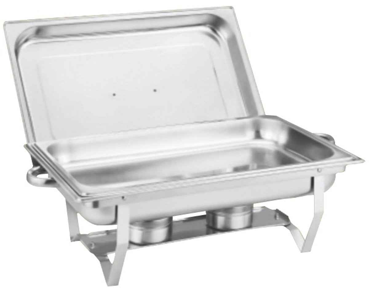 Cheffinger Buffetwarmer - Warmhoudplaat - Voedselwarmer - 11L - Roestvrij Staal