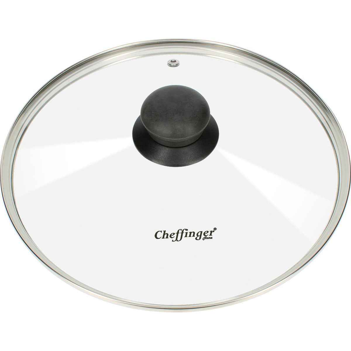 Cheffinger Deksel - Glas - 24 cm - Pannendeksel - Pandeksel - Potdeksel
