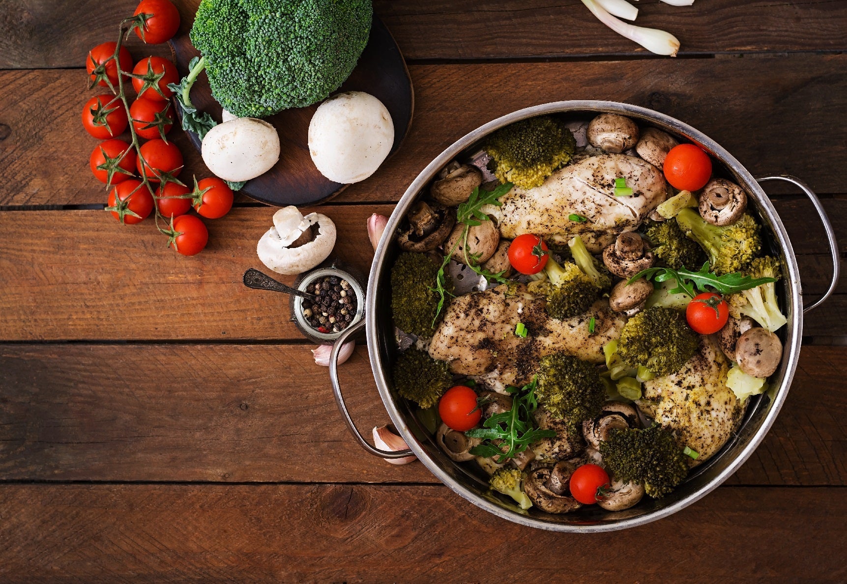 Cchefer Pan set - 16-piece - Silver - Stainless steel - Cooking pans - Induction