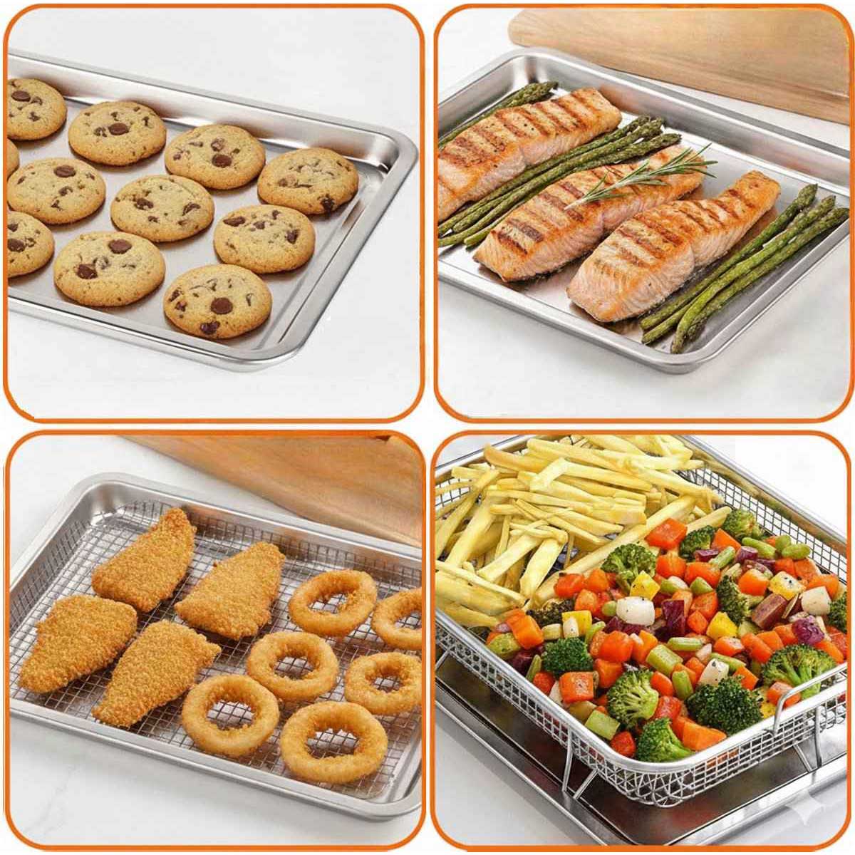 Cheffinger Frituurmand met Ovenplaat frituurpannen productafbeelding 3
