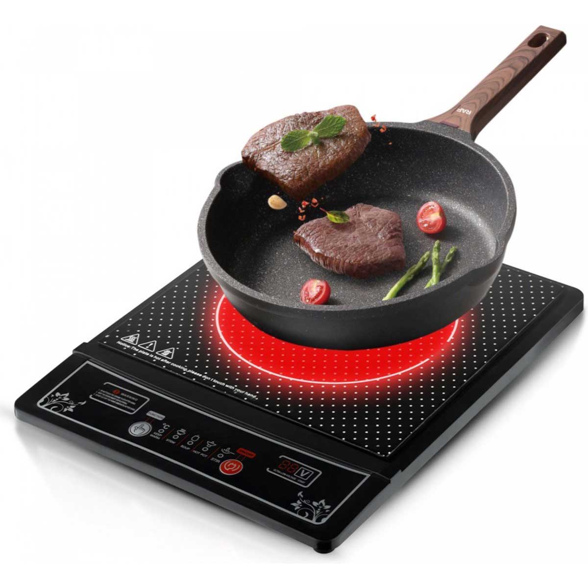Cheffinger Inductiekookplaat – 2000W - Vrijstaande Elektrische Inductie Kookplaat