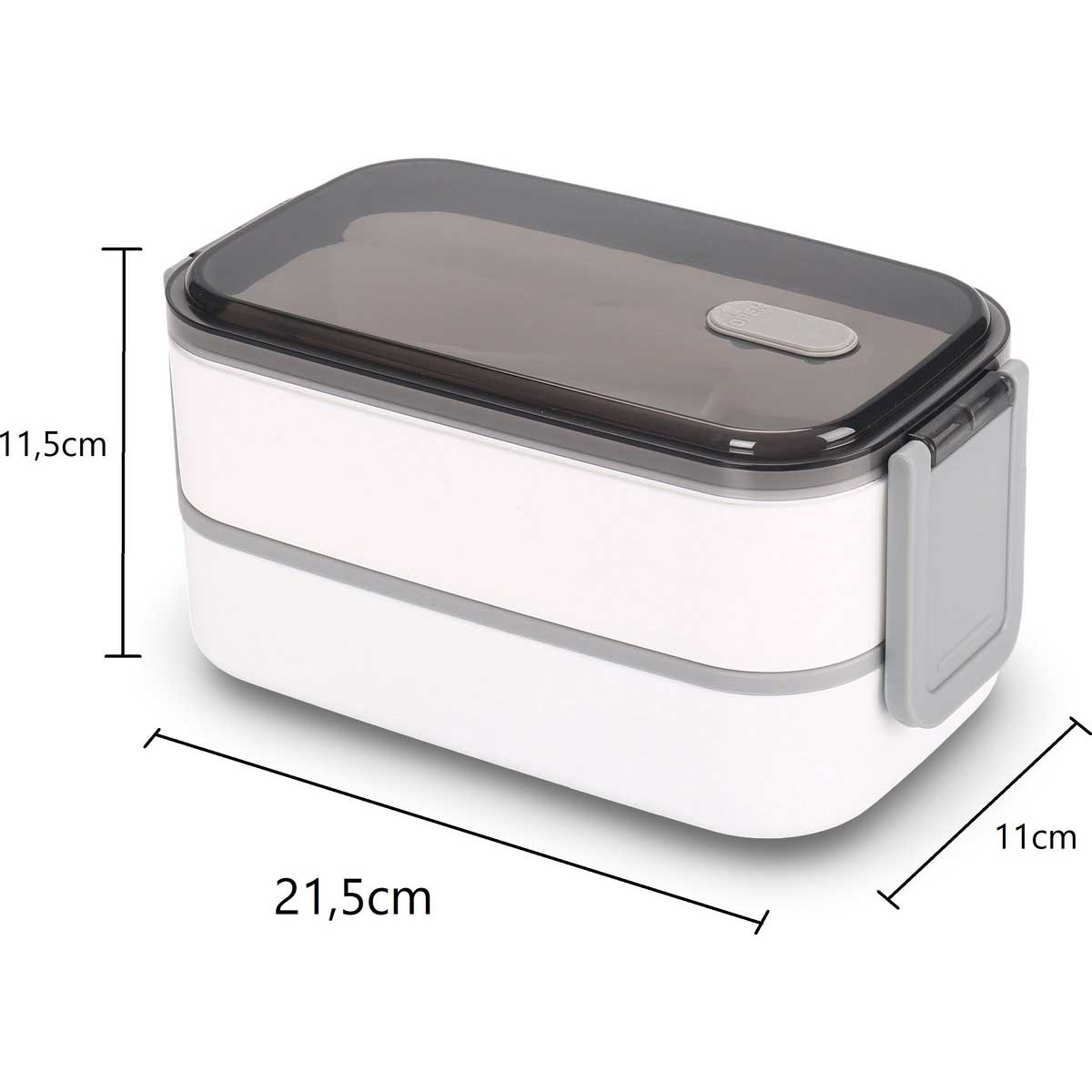 Cheffinger Lunchbox met Bestek lunchverpakkingen productafbeelding 3
