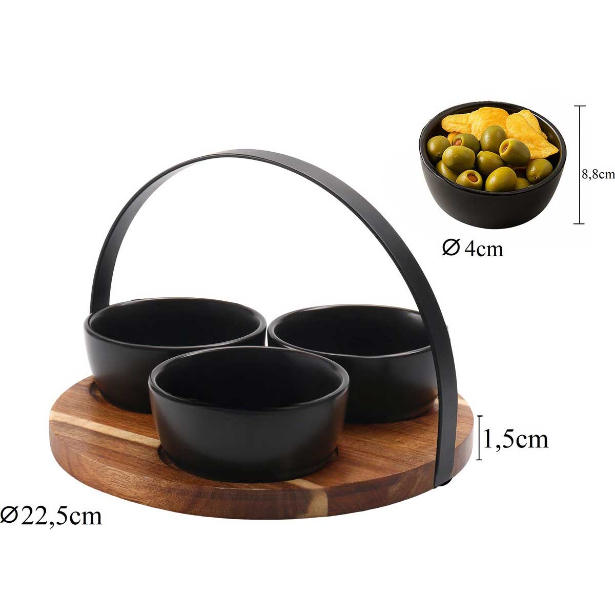 Cheffinger Snackschalen Set snack- & tappasschalen productafbeelding 5