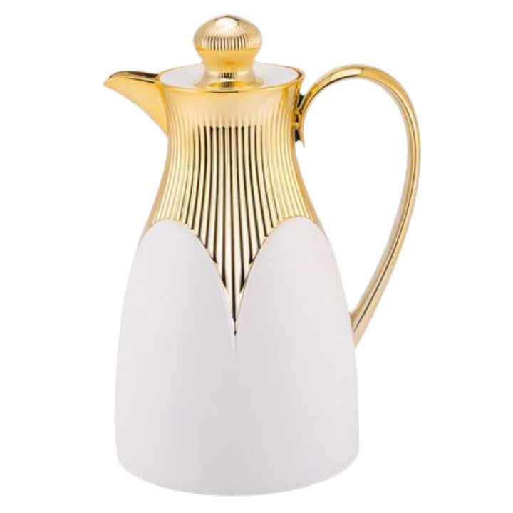 Cinar Thermoskan - 1L - Wit/Goud