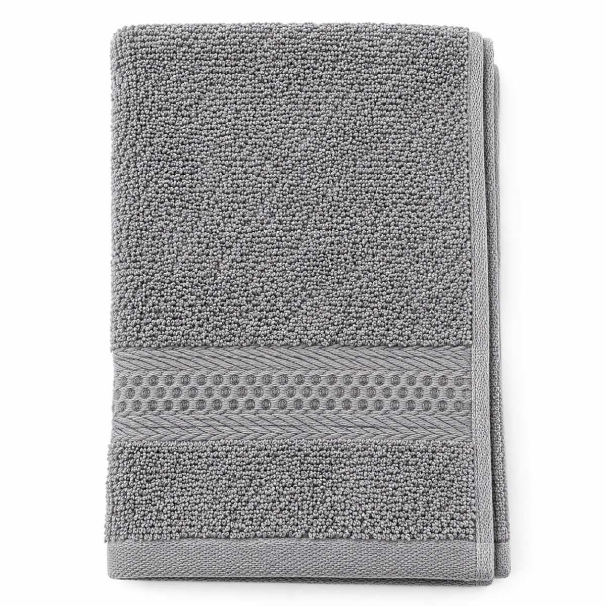 Cleanizi Badhanddoek - Grijs - 70x140 cm - 100% Katoen - Badstof Handdoek - Set van 2