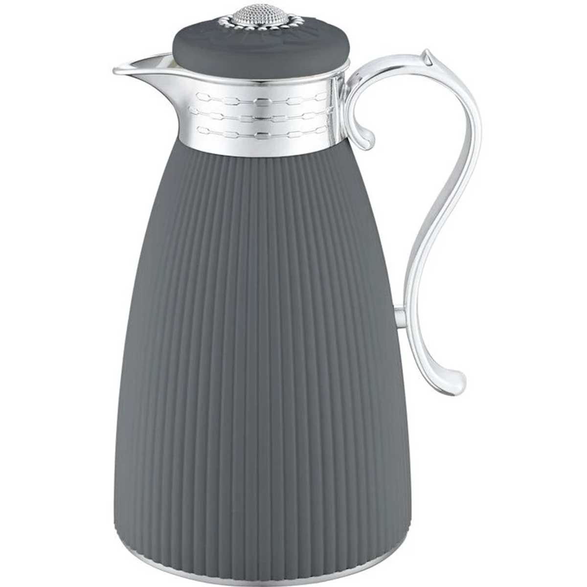 Ferveo HELENA Thermoskan - 1L - Grijs/Zilver – productafbeelding