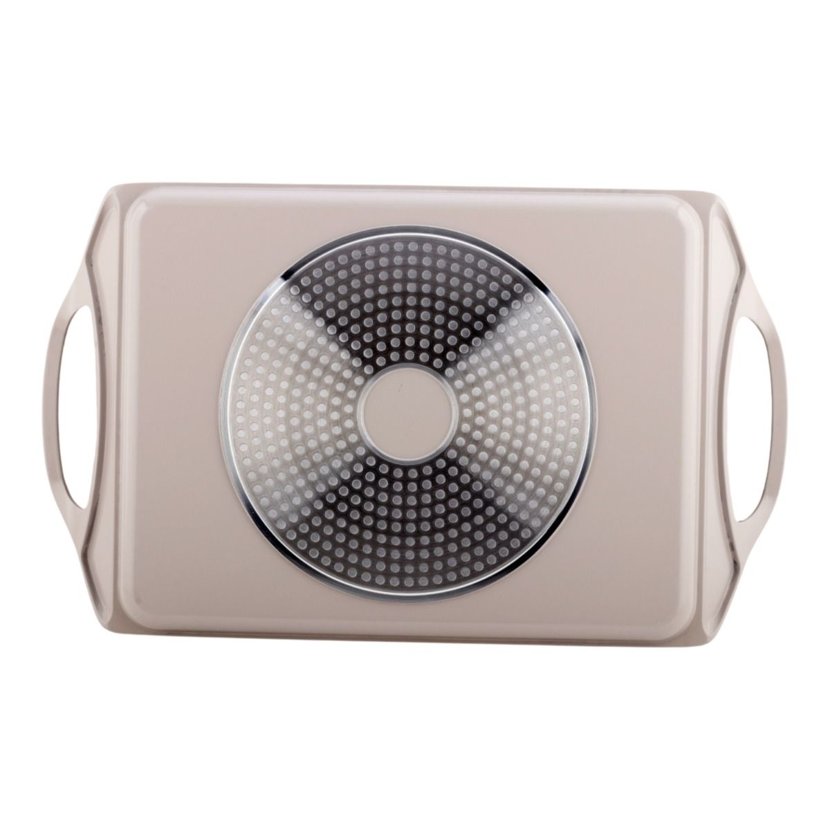 Ferveo Mahida - Grillplaat XXL - 45cm - Beige - Inductie - Grillpan