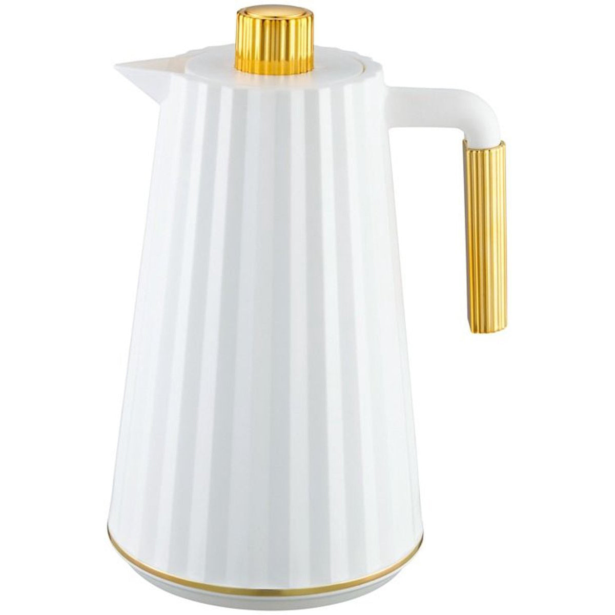 Ferveo ERA Thermoskanne - 1L - Weiß/Gold - Thermosflasche