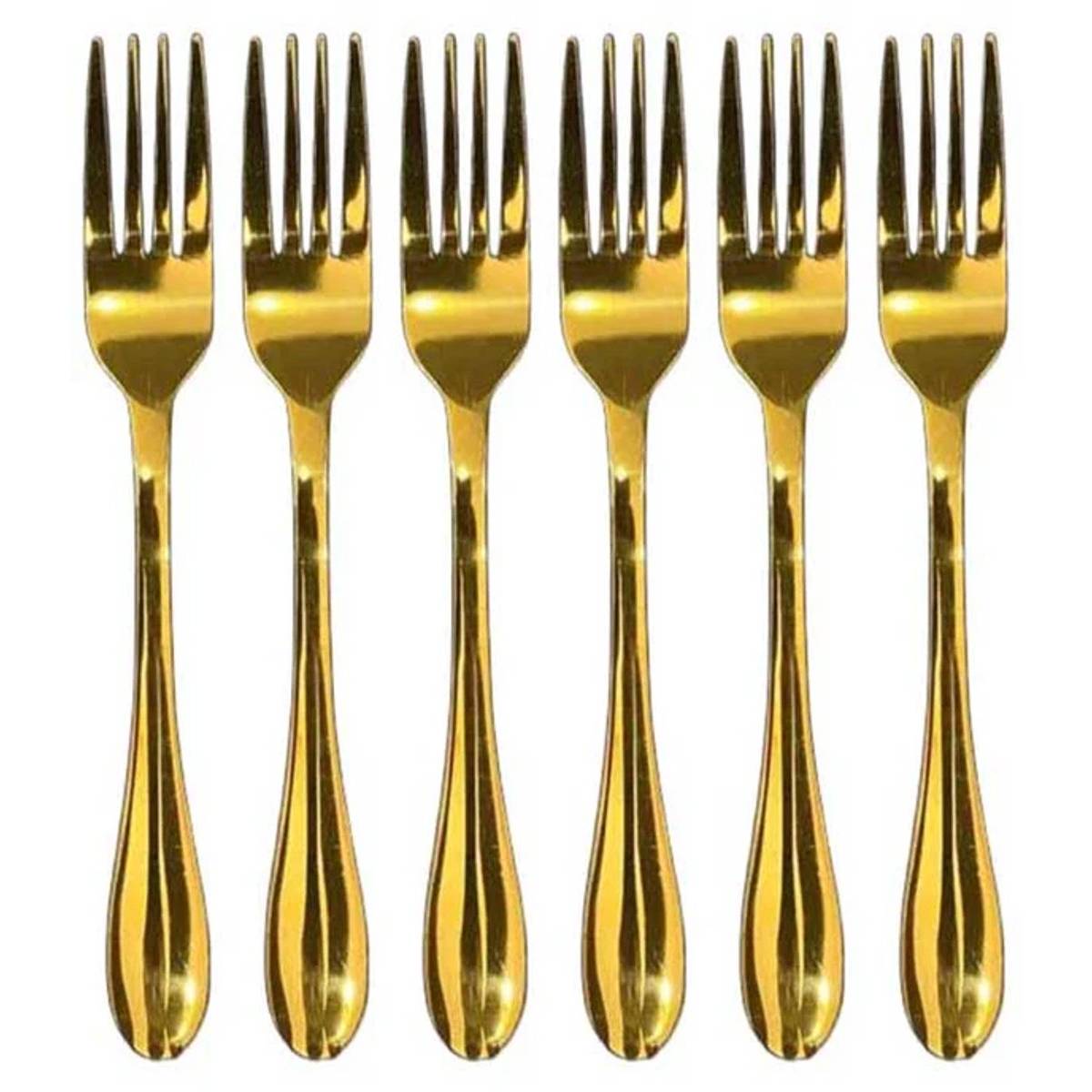 Kadirelli Dessertvork - 12 Stuks - Goud