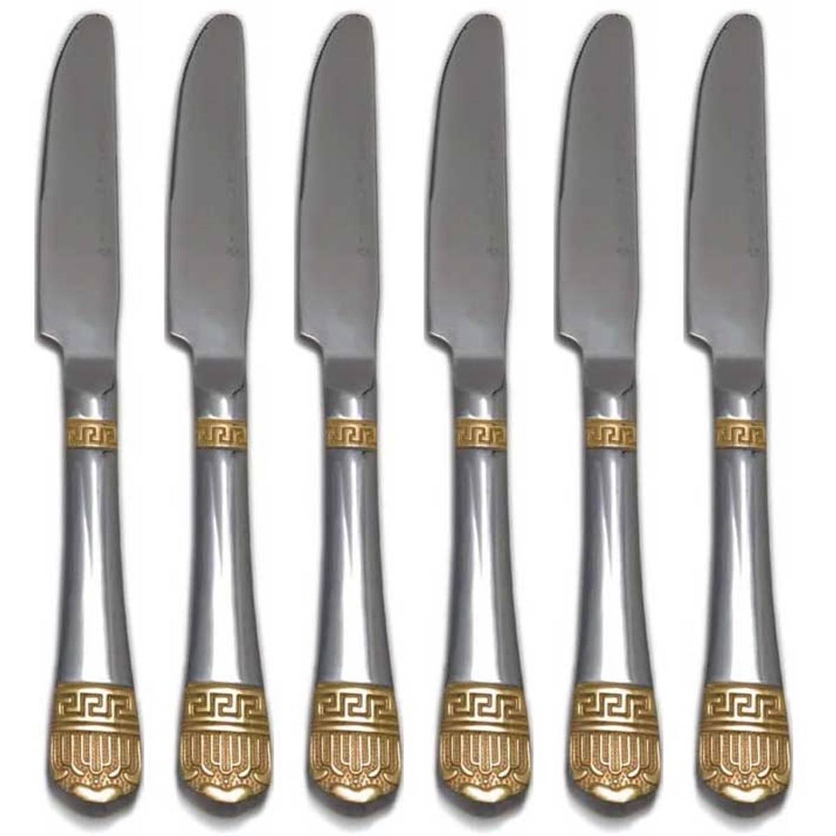 Kadirelli Tafelmes - Set van 12 - Zilver/Goud