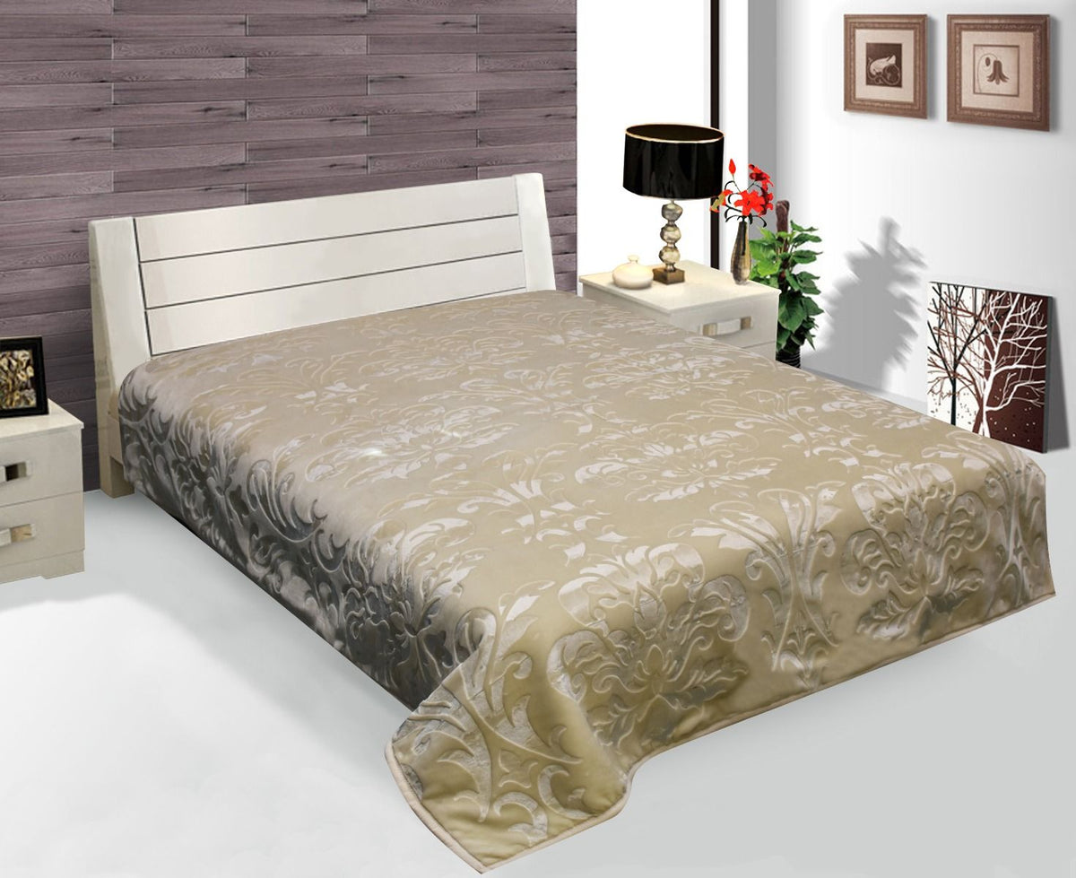 Lavella Arelis Deken - Beige - 200x240 cm - Plaid