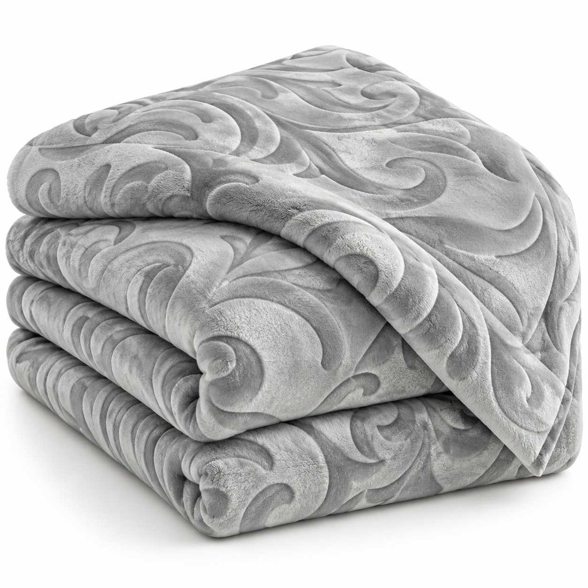 Lavella Arelis Deken - Grijs - 200x240 cm - Plaid