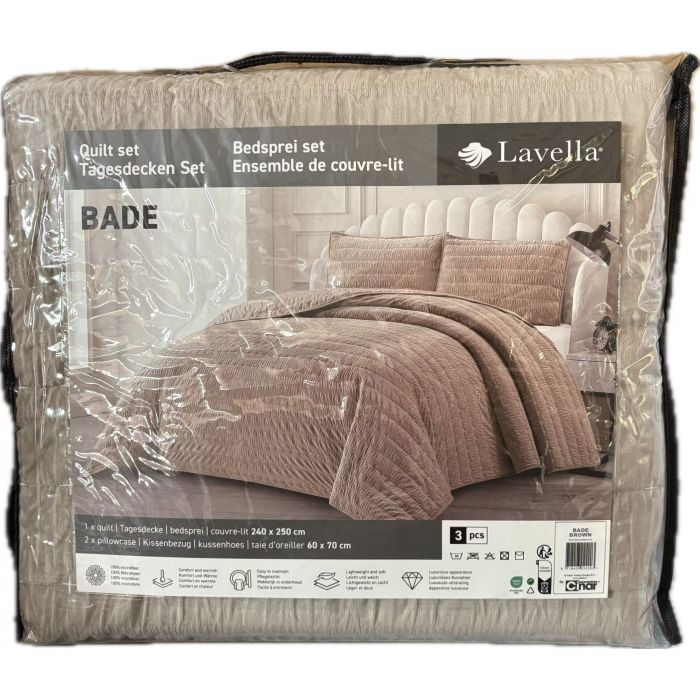 Lavella Bade Bedsprei Set 3-delig sprei productafbeelding 4
