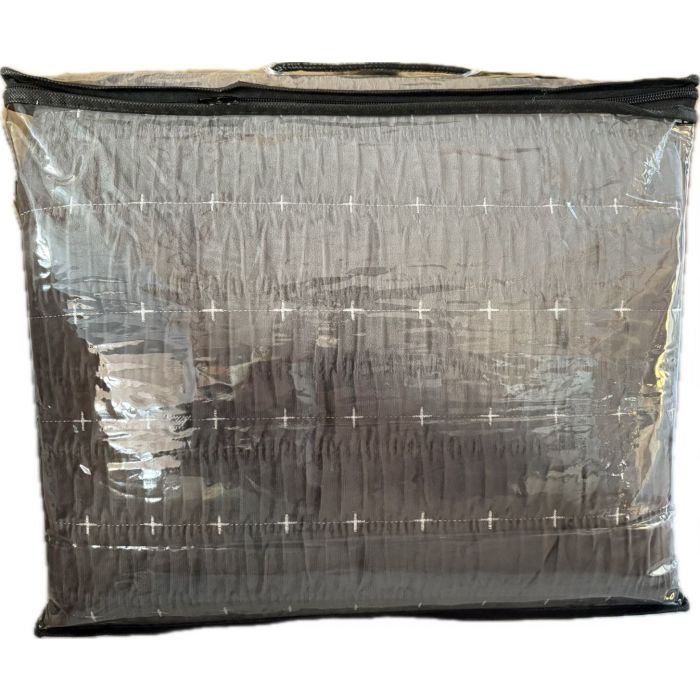 Lavella Bade Bedsprei Set 3-delig - Grijs - 250x240cm